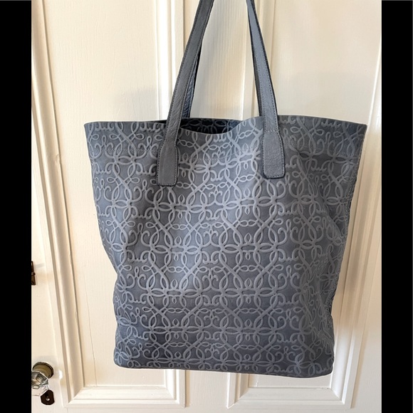 Gabriel Leather Tote Shoreline